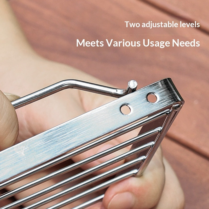 Foldable Portable Stainless Steel Outdoor Grill Head Stand