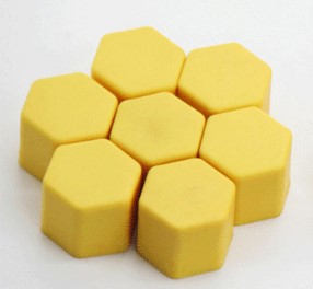 Cache-écrous de roue de voiture en silicone Capuchons de boulons extérieurs de jantes de voiture