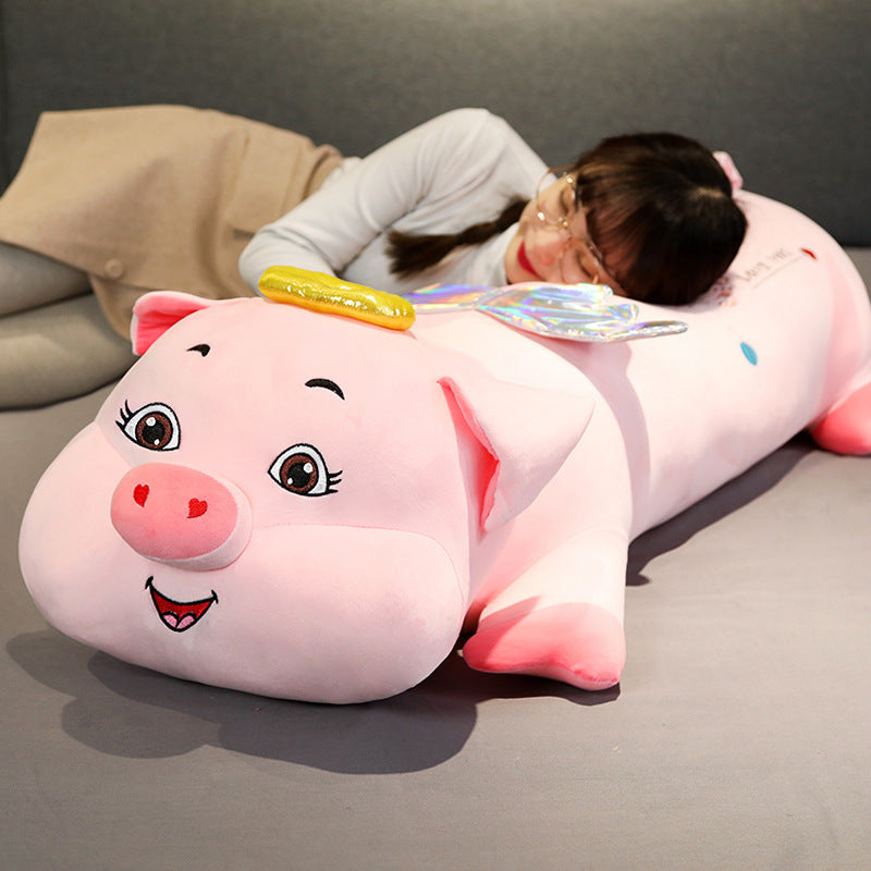 Pink Angel Pig Doll Down Cotton Plush Toys