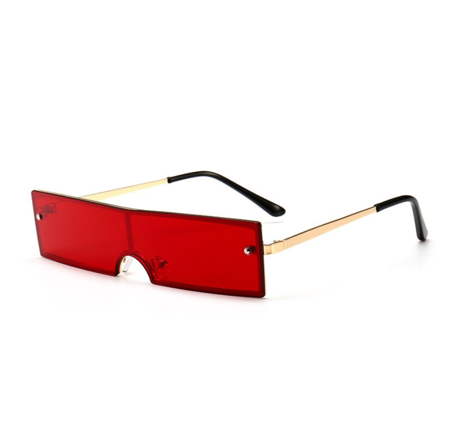 Lunettes de soleil rectangulaires