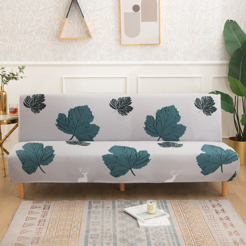 No Armrest Folding Sofa Bed Cover Universal Sofa Cover All-inclusive Simple Sofa Cover Fabric 18 M Sofa Cover