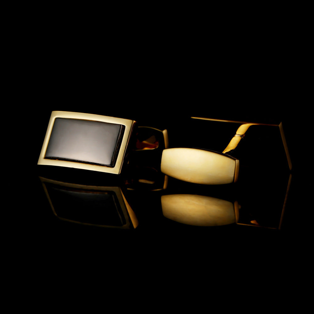 High Quality Men's Business French Style Buckle Stud Shirt Cufflinks Cufflinks High-grade Cufflink Shirt Button Cuff In Stock
