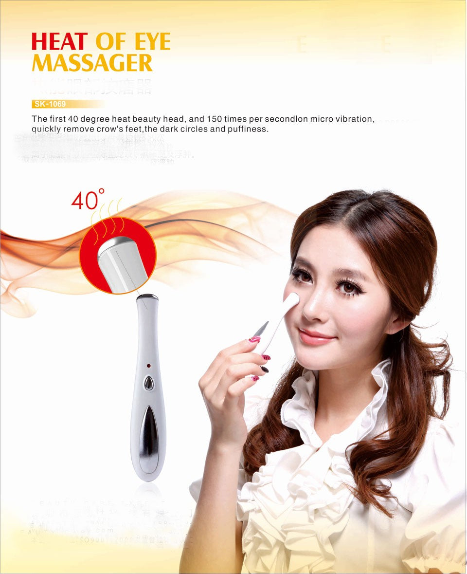 Eye thermal massager