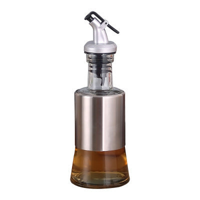 Stainless steel kitchen oil bottle seasoning pot