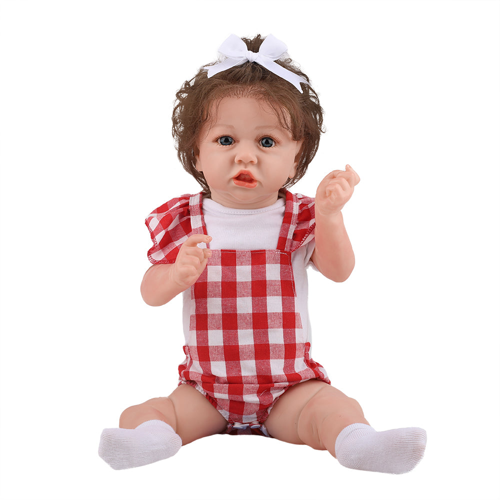 Simulation soft tape body reborn baby doll