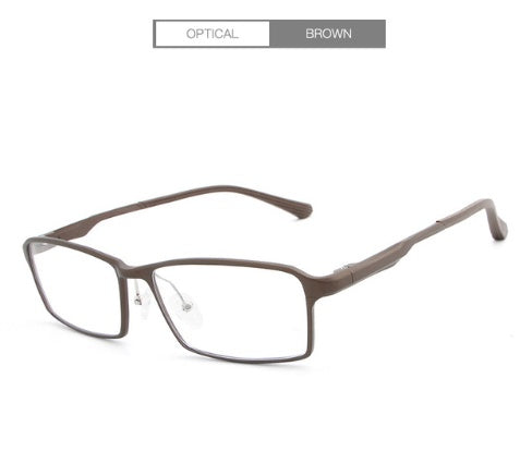 HDCRAFTER TR90 17g Lightweight Glasses Frame Myopia Hyperopia Prescription Eyeglasses Frames Reading Clear Glasses Frame Men