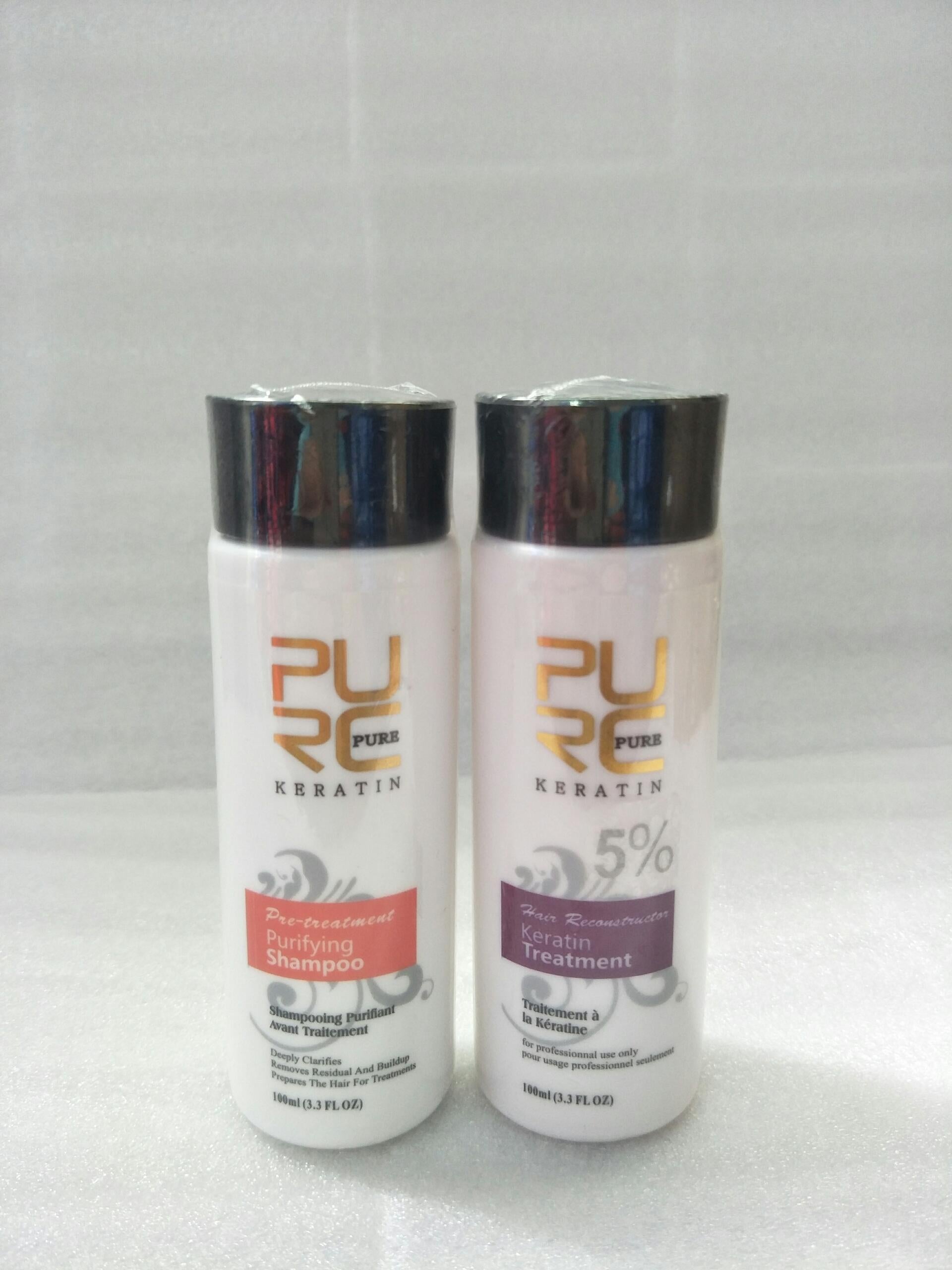 PURC Straightening Hair Repair And Straighten Damage Hair Products Brazilian Keratin Treatment Purifying Shampoo