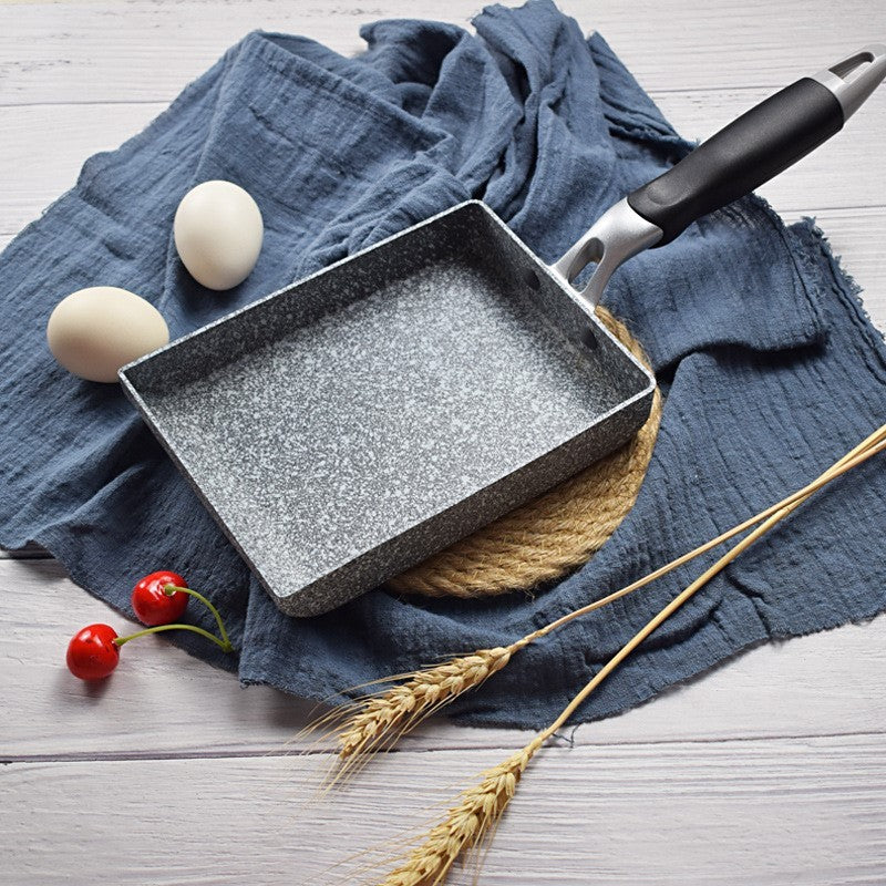 Petite poêle carrée à rouleaux de printemps