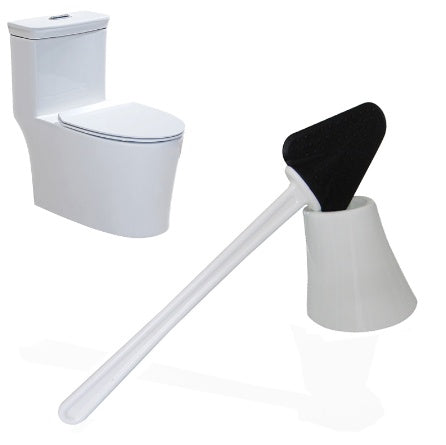 Rubber Bathroom Toilet Brush Kitchen Cleaning Brush Toilet Spear Cleaning Tools Creative Rubber Toilet Clean Scrape