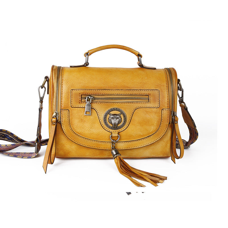 Tree Cream Skin Hand Rub Color Cross Handbag Lady