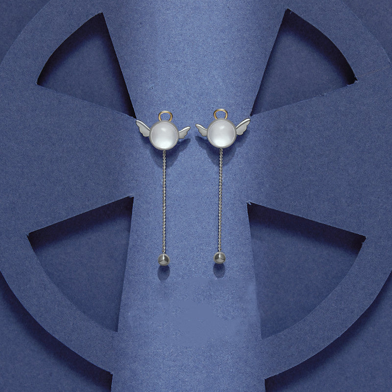 Magic Light Earrings Temperament Simple Earrings