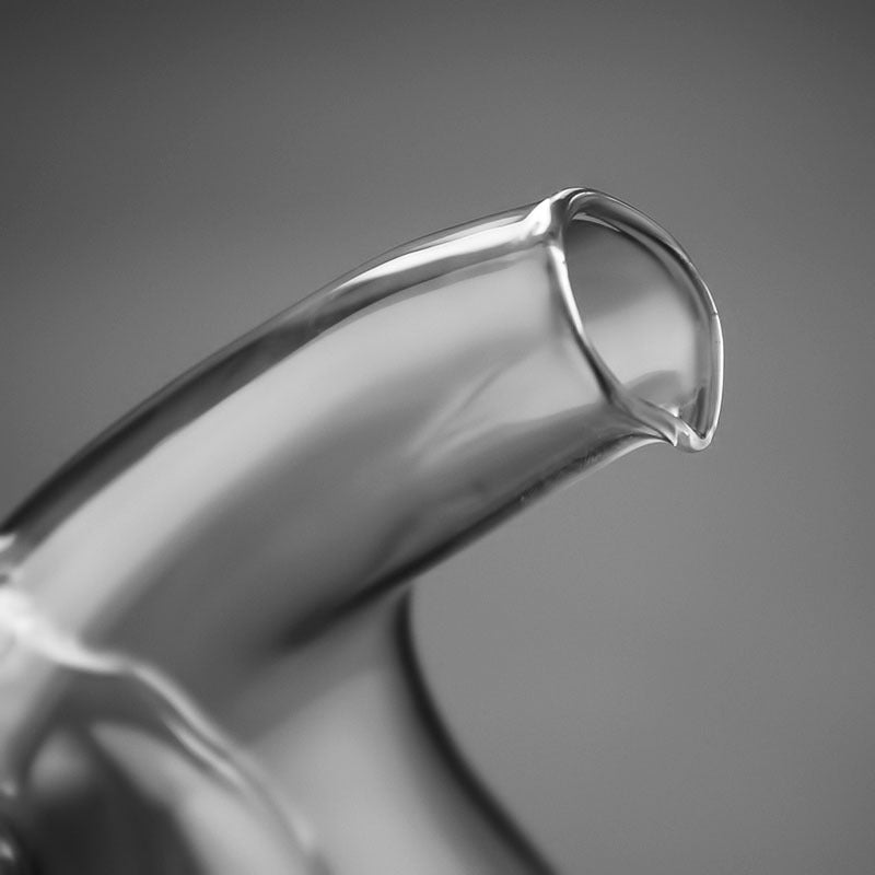 Séparateur huile-eau en verre résistant aux hautes températures pour cuisine