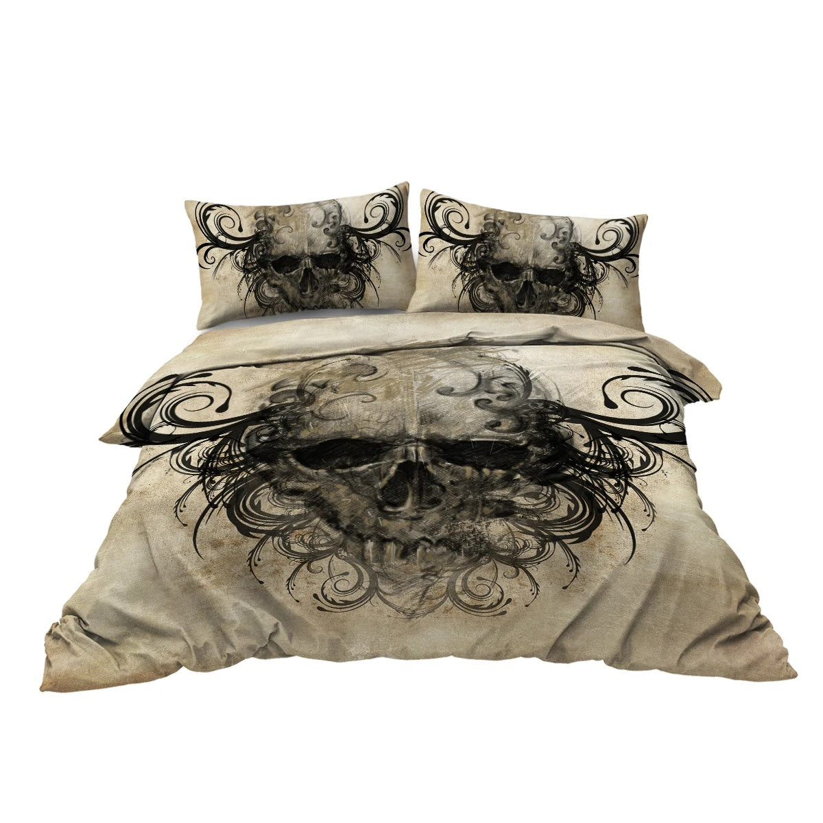Digital Printing Skull Series Bedding Suit