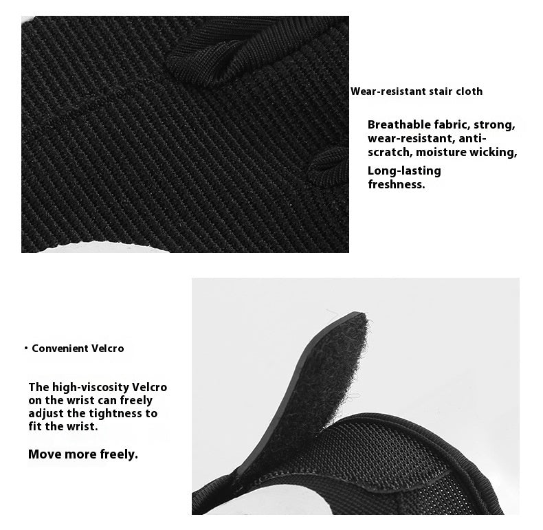 Gants de fitness antidérapants pour écrans tactiles