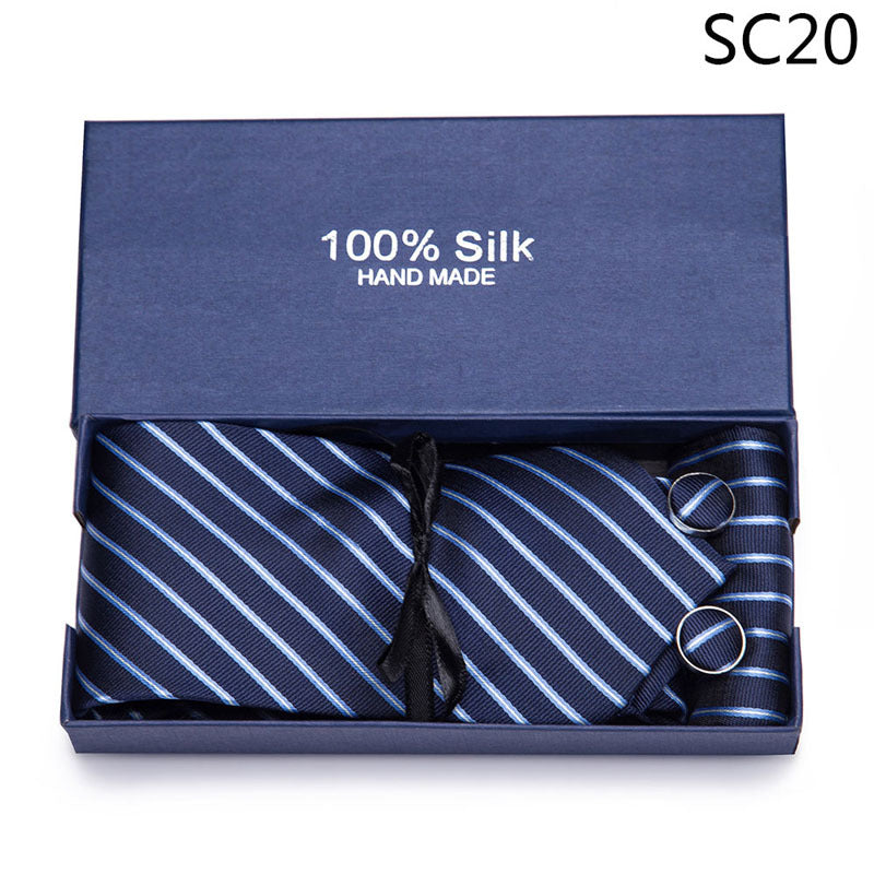 Men's Tie Gift Box Set Group Business Formal