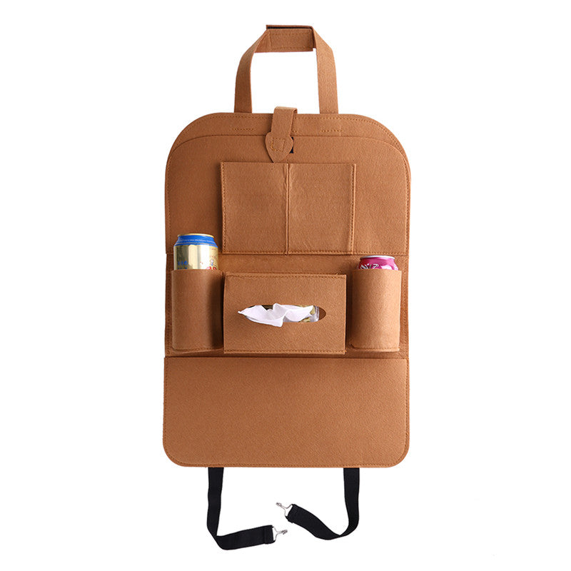 Sac de rangement pour siège arrière de voiture Organiseur de housse de siège de voiture