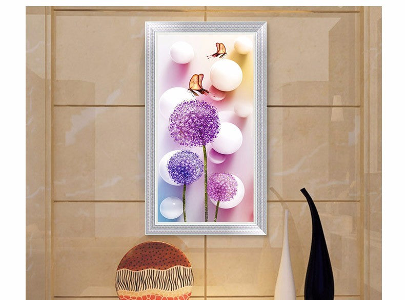 Coast New 5D Diamond Painting Roomflower Painting Small Stick Diamond Cross Embroidered Diamond Masonry