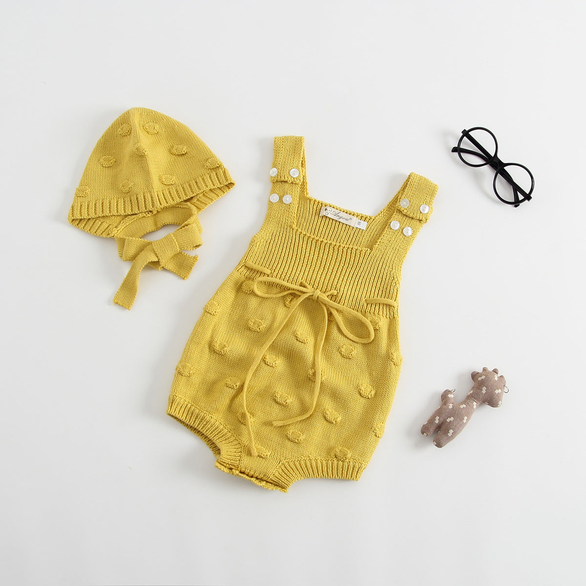 Hand-made bubble overalls