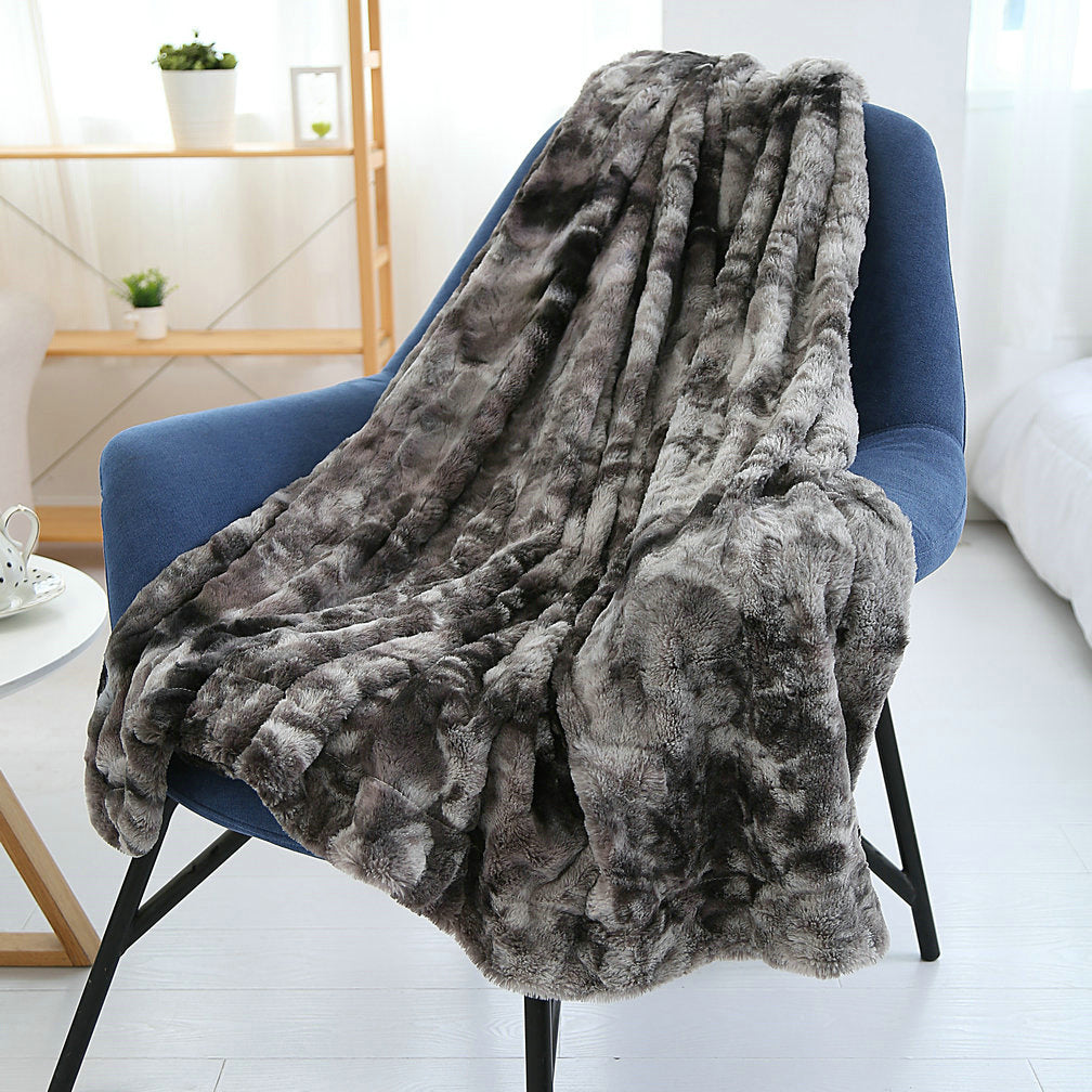 Couverture polaire flanelle en peluche