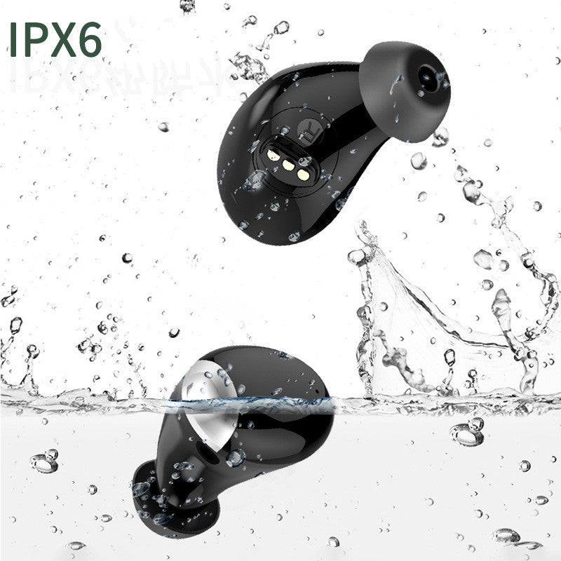 Metal tws sports waterproof bluetooth headset