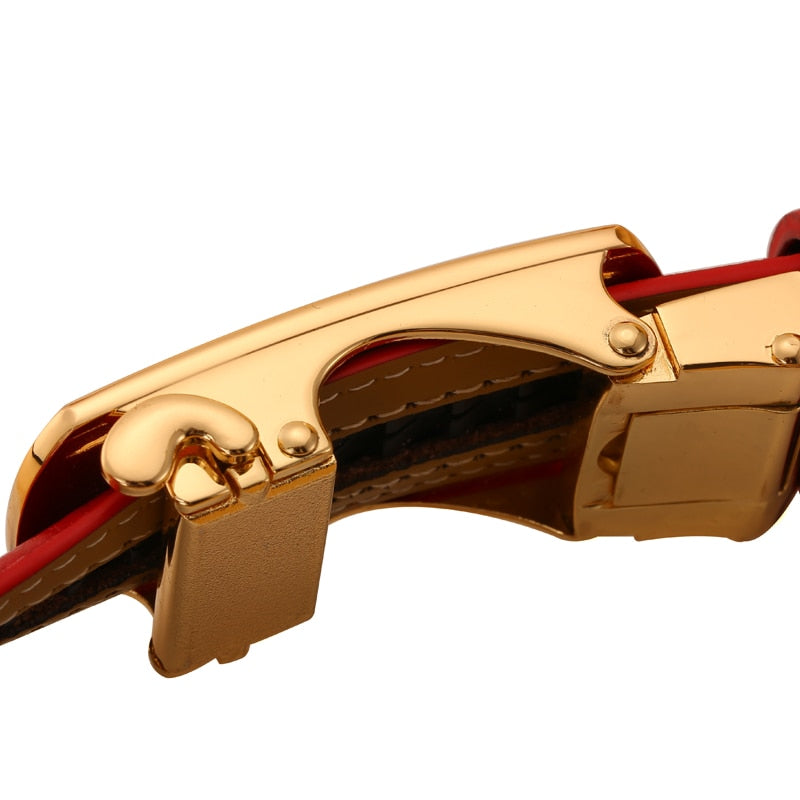 Automatic buckle casual all-match Korean belt