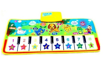 Couverture musicale multifonctionnelle, la plus vendue, pour bébés et enfants, avec de mignons animaux, jouets pour bébés, couverture de jeu parent-enfant