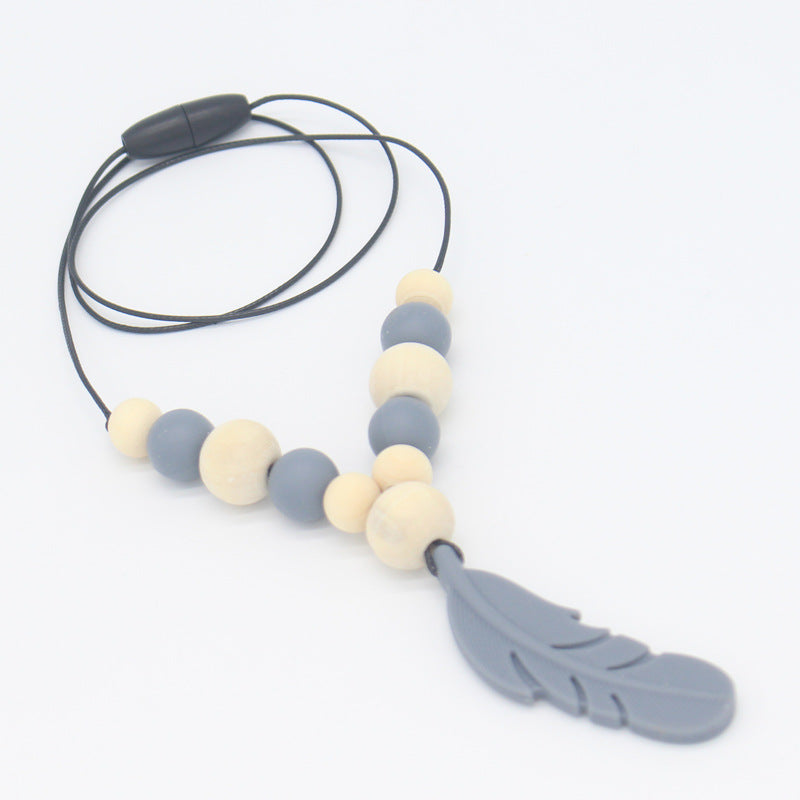Collar mordedor calmante para bebés que protege la seguridad del bebé