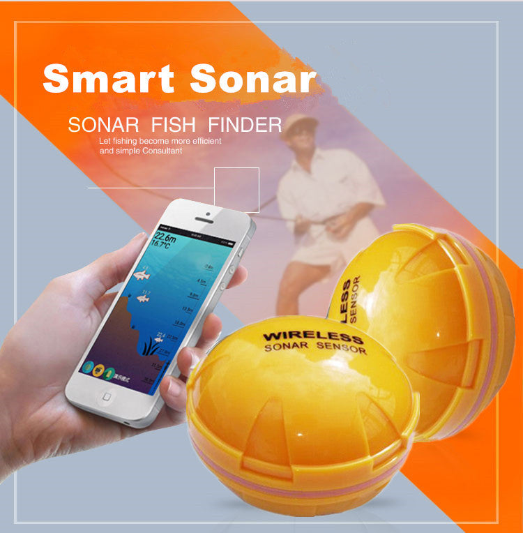Sonar sans fil détecteur de poissons