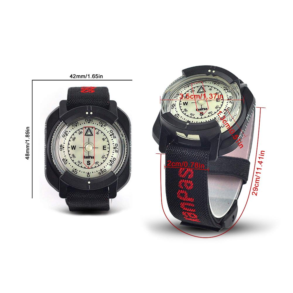 Boussole de sport de plein air de style montre