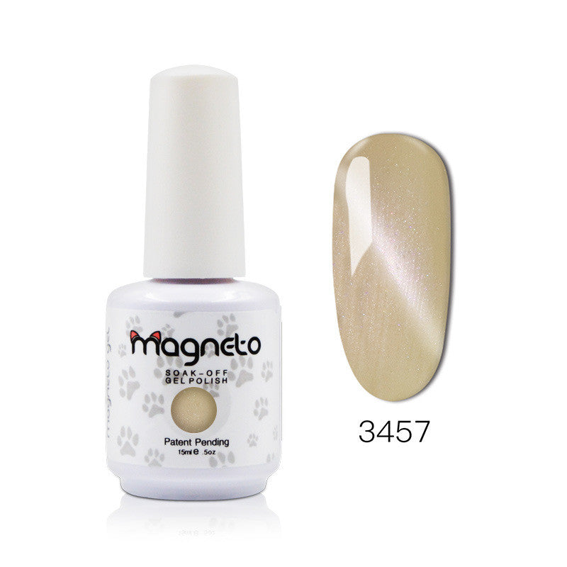 Vernis à ongles œil de chat jade Nail Art
