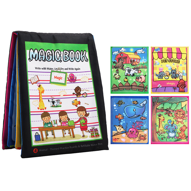 Water magic doodle cloth book