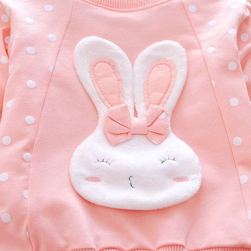 Female baby spring casual suit