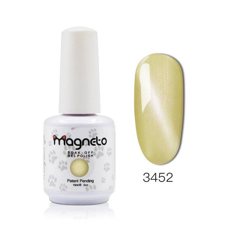 Vernis à ongles œil de chat jade Nail Art