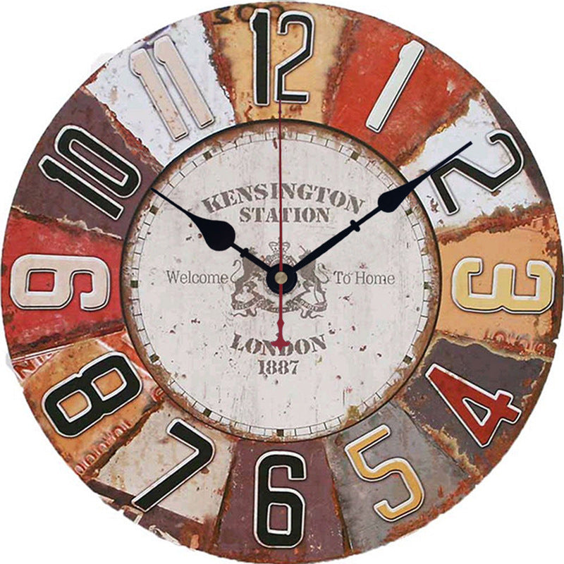 Home Fashion Modern Personality Retro Wall Clock
