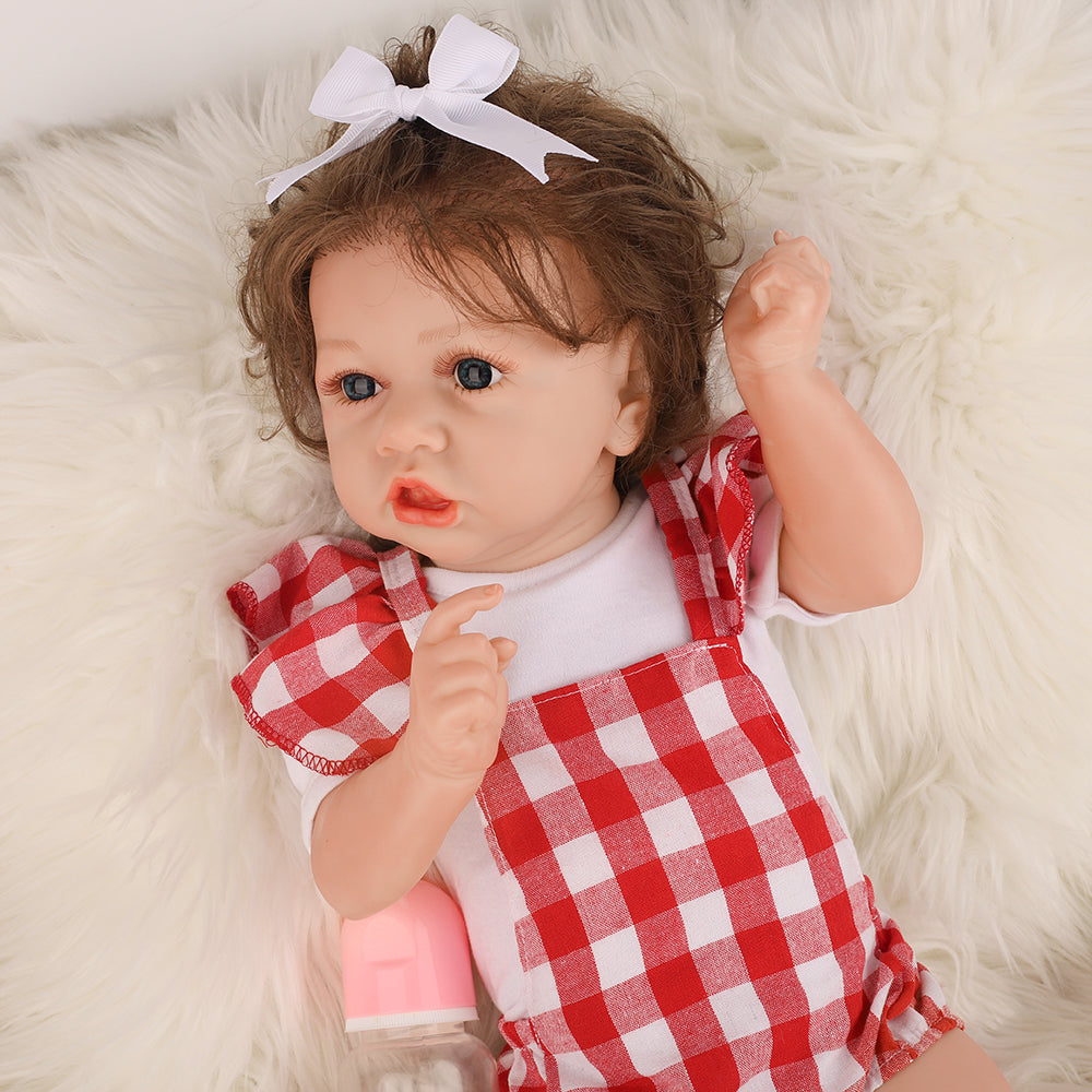 Simulation soft tape body reborn baby doll