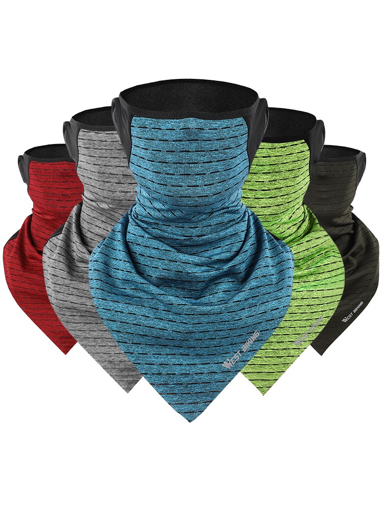 Male Summer Cycling Face Towel And Ice Silk Mask