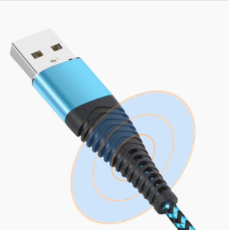 Câble de charge et de données tressé à charge rapide pour Android
