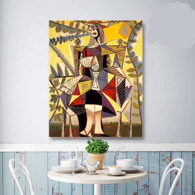 Abstract Chic Painting Art Picasso Diy Digital Oil Painting