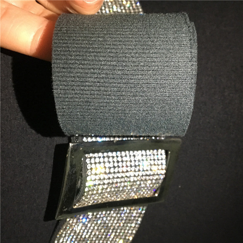 Chaîne de taille brillante de mode pour gaine de femme