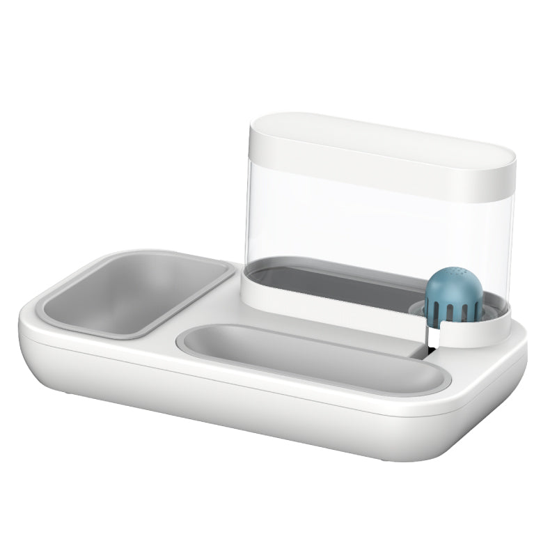 Distributeur automatique de nourriture et d'eau pour chat