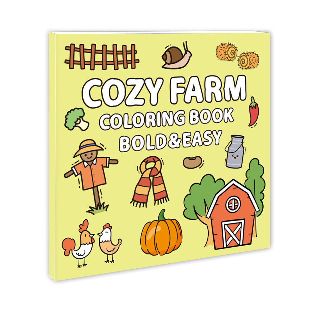 40 Food And Fruit Cartoon Graffiti Children's Coloring Book