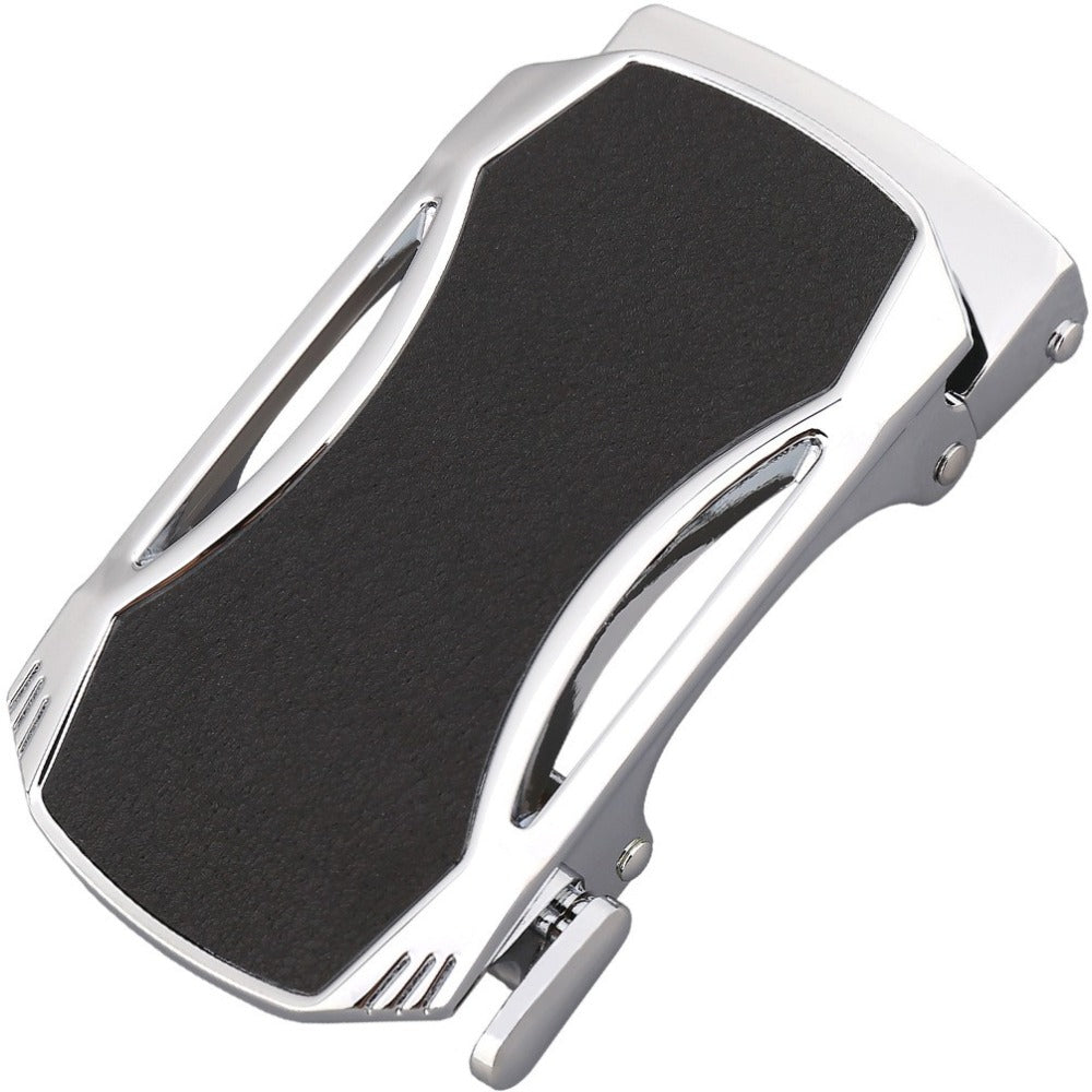 Ceinture homme en cuir avec boucle automatique