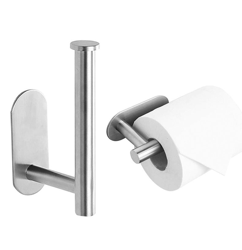 Porte-papier toilette en acier inoxydable