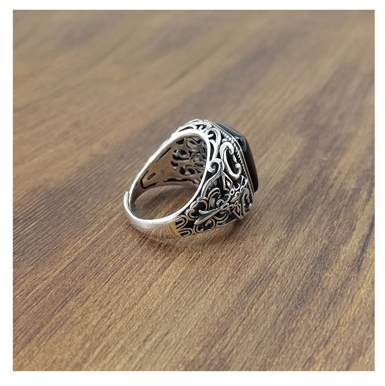 Bague en argent sterling 925 pour homme