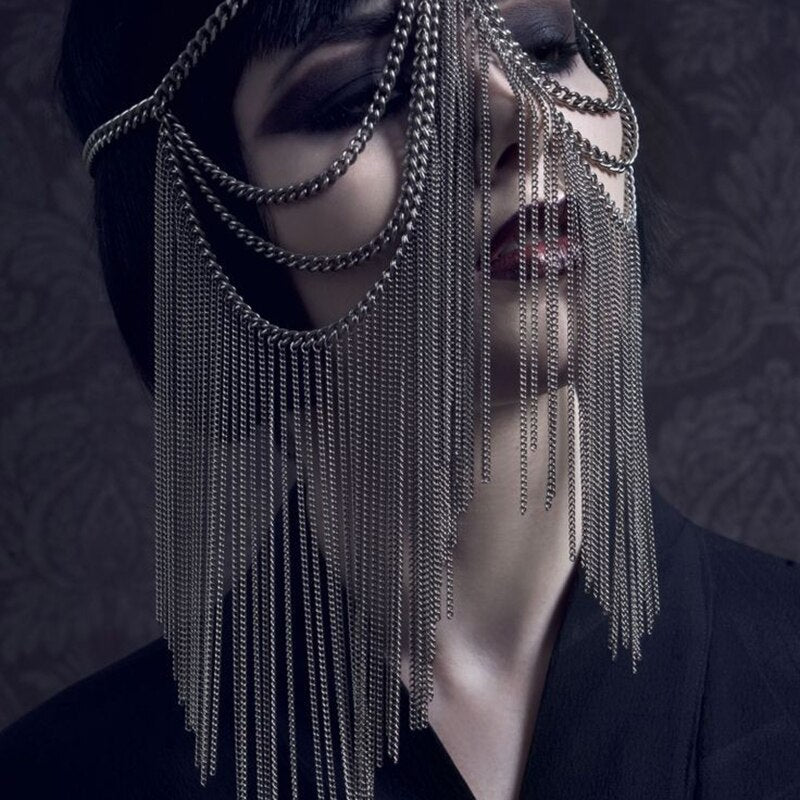 Fringed headdress hair accessories