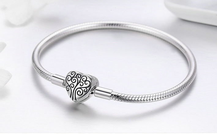 S925 sterling silver ladies bracelet