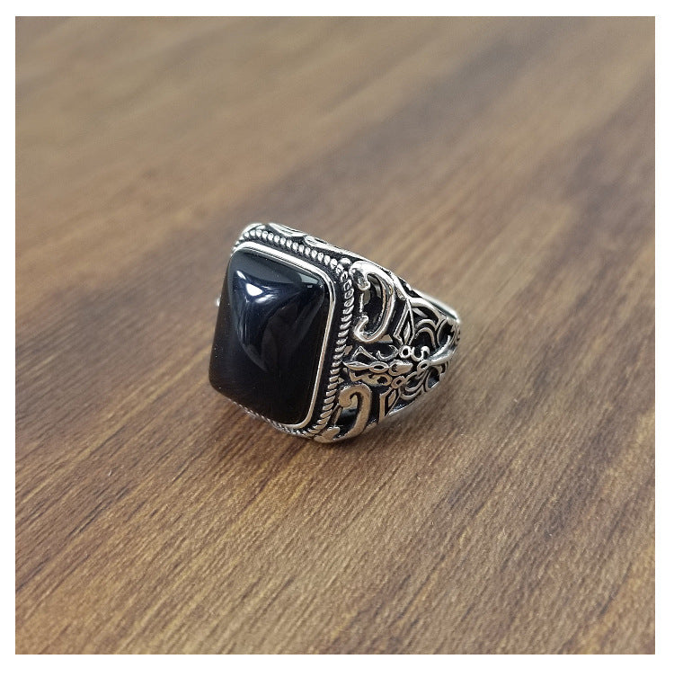 Bague en argent sterling 925 pour homme