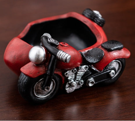 Retro Motorcycle Anti-flying Ashtray Creative Personality
