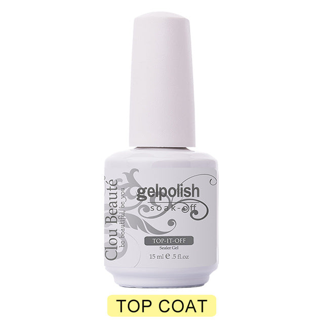 Vernis gel de base et de finition