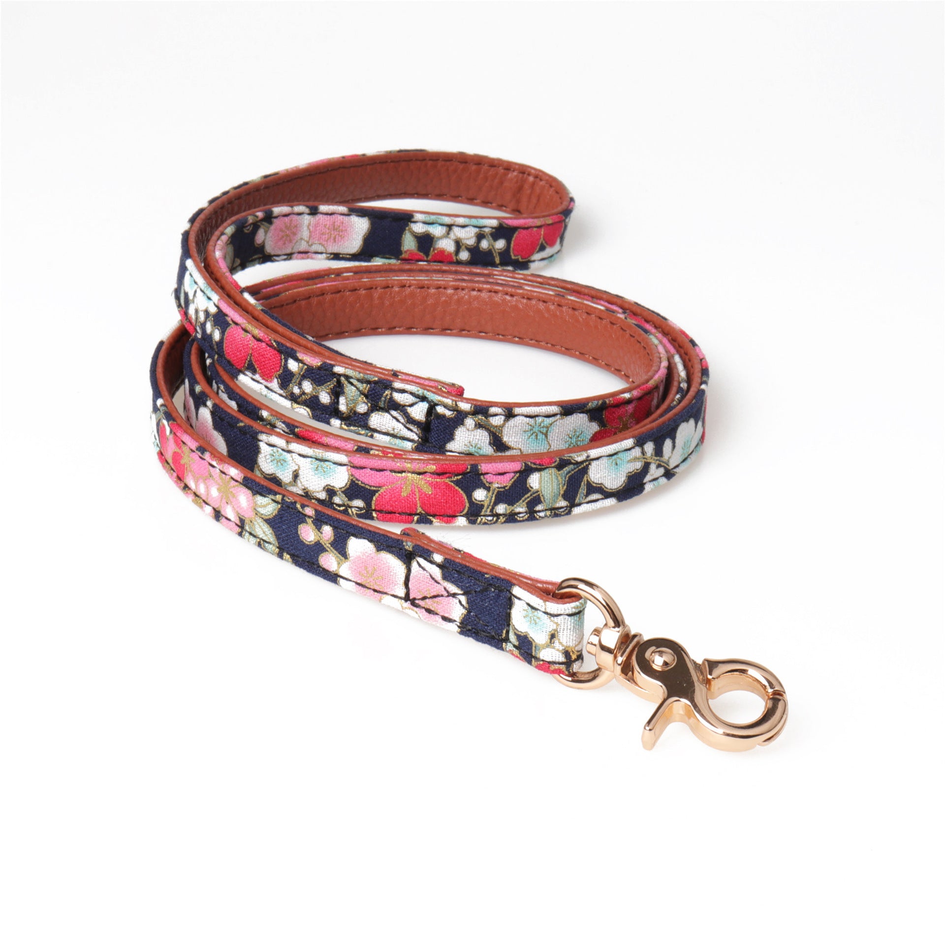 Japanese dog collar leash set